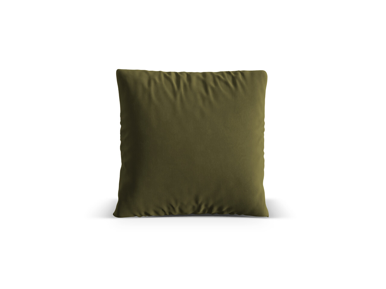 Perna decorativa, Nuria-88, Micadoni Home, 50x50 cm, catifea, verde moss melange - imagine 3